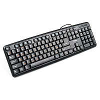 DIALOG KM-025U (USB) черный Клавиатура MULTIMEDIA