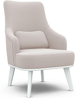 ЭЛЕГИЯ Комфорт-5 Кресло отдыха Высокая спинка CATANIA IVORY Снег (Лак) Категория 3 (1 кор.) Мягкая мебель