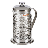 MALLONY OLIMPIA, 800 мл, из жаропрочного стекла, в корп из нерж ст, T046-800ML (950092) Чайники заварочные