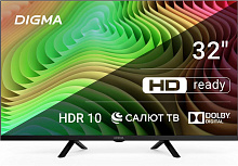 DIGMA DM-LED32SBB34 HD SMART TV Салют LED-Телевизор