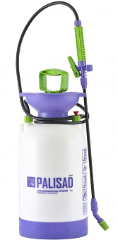 PALISAD 64745 Опрыскиватель 5 л, ручной, усиленный, с горловиной, насосом, шлангом, разбрызгивателем Опрыскиватель