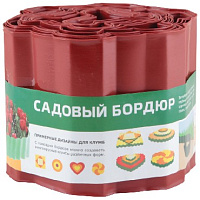 PARK бордюр для газонов, грядок h 15см (256009) красный Сад и огород