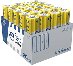 PERFEO (PF LR6/20BOX) LR6/20BOX Super Alkaline Батарейки