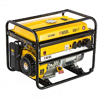 DENZEL Генератор бензиновый GE 6900, 5,5 кВт, 220В/50Гц, 25 л, ручной старт 94637 Генераторы бензиновые