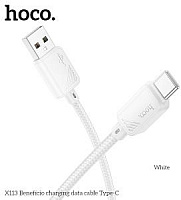 HOCO (6942007646185) X113a USB 3.0A для Type-C - 1м , белый Кабель