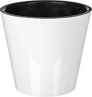 HOMVER Rosemary D200мм, 4л с дренажной вставкой (белый) 221600129/01