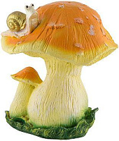 PARK Фигурка садовая Гриб с улиткой H-29см (169394) Фигурка садовая