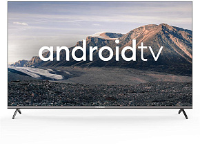 HYUNDAI H-LED55BU7006 UHD 4K SMART TV Телевизор LED Hyundai 55" H-LED55BU7006 Smart Android TV Frameless Metal черный/4K Ultra HD/60Hz/DVB