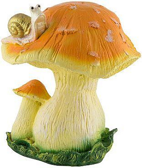 PARK Фигурка садовая Гриб с улиткой H-29см (169394) Фигурка садовая