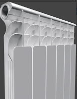 АКВАПРОМ AL 500/80 A21 10 секций 00-00018432 Радиатор алюминиевый