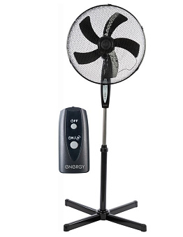 ENERGY ELEGANCE EN-1626 с пультом 16" черный 1шт/коробка Вентилятор