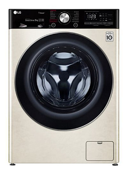 LG F4V5VS9B бежевый Cтиральная машина