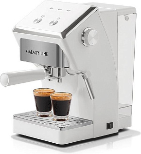 GALAXY LINE GL 0756 белый Кофеварка электрическая