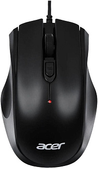 ACER Мышь OMW020 черный оптическая 1600dpi USB 4but (ZL.MCEEE.004)
