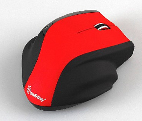 SMARTBUY (SBM-613AG-R/K) красный Мышь компьютерная