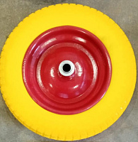 БТМ STANDART PU1301 размер 13*3,25-8 20/90мм диск сварной, пу желтый /уп.5шт Колесо