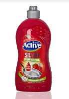 ACTIVE Гель для мытья посуды "Клубника и малина", 500 мл Red (511301203) Гель для мытья посуды ACTIVE Гель для мытья посуды "Клубника и малина", 500 м