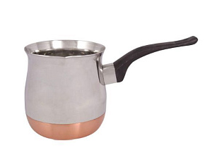 MALLONY Кофеварка стальная 1000 мл, модель CW-1000 (турка/молочник) (9852100) Турка MALLONY Кофеварка стальная 1000 мл, модель CW-1000 (турка/молочник