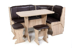 БИТЕЛ ОРХИДЕЯ Дуб Сонома/Умбер (шоколад) (7 пак.) Мебель для кухни