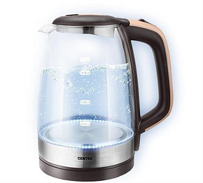 CENTEK CT-0065 Beige стекло Чайник электрический