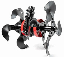 ХОПЕР YK-W011 ( под вал 26 мм,9шлицов) сабельные фрезы для бензотриммера Насадка почвофреза