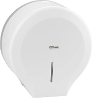 GFMARK 925 Диспенсер для туалетной бумаги - барабан, пластиковый, БЕЛЫЙ, с глазком, с ключом Диспенсер для туалетной бумаги