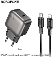 BOROFONE (6941991116186) BAS53Aia Black СЗУ