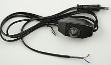 UNIEL (UL-00004438) UCX-C30/02A-170 BLACK Сетевой шнур с вилкой и выключателем