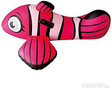 ECOS Игрушка надувная для катания Рыба-клоун 115*98*65 см IG-55 (993155)