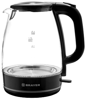 BRAYER BR1030 (1,7л. стекло) Чайник электрический