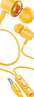 HOCO (6931474794598) M107 Discoverer Yellow Наушники HOCO (6931474794598) M107 Discoverer Yellow