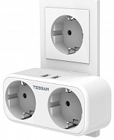 TESSAN TS-321-DE белый Сетевой фильтр