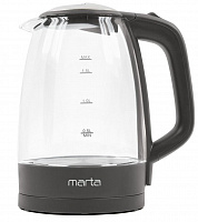 MARTA MT-1097 дымчатый жемчуг (40857) чайник