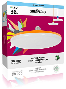 SMARTBUY (SBL-UFO-36-4K-E27) 36W/4000/E27 Лампа светодиодная