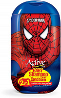 ACTIVE Детский шампунь и кондиционер 2в1 "Spiderman", 280 мл (512203001) Детский шампунь