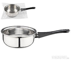 MALLONY Ковш Buono из нерж стали с бакел ручкой (006050)