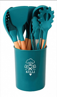 KELLI KL-01120 Синий (индиго) Набор кухонных принадлежностей