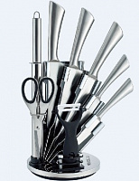 KELLI KL-2120 набор ножей 9пр сталь Набор ножей
