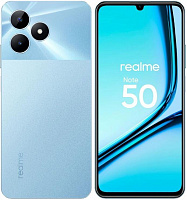 REALME Note 50 RMX3834 3/64Gb Blue (RLM-3834.3-64.BL) Смартфон