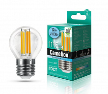 CAMELION (13715) LED12-G45-FL/845/E27 Лампа