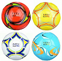SILAPRO Мяч футбольный 2 сл, р.5, 22см, ПВХ 1.5мм, 4 цвета, 260гр (+-10%) 133-003 Мяч футбольный
