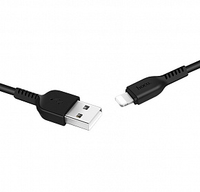 HOCO (6957531061144) X13 USB (m) - 8 Pin (m) 1.0m - черный ИНТЕРФЕЙСНЫЙ КАБЕЛЬ