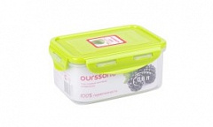 OURSSON CP0803S/GA контейнер прямоугольный 0,8л Посуда из пластика