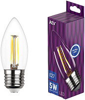 REV 32488 1 С37 5Вт E27 4000K Лампа filament