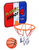 SILAPRO Набор для баскетбола детский (корзина 23х18см, мяч), пластик, ПВХ 134-111 Подвижные игры на воздухе